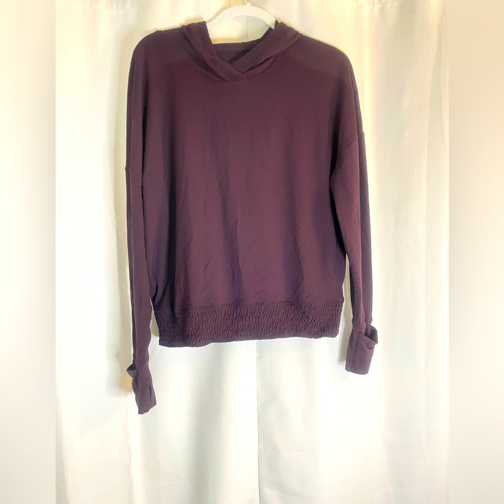 lululemon athletica Plum Cowl Neck Sweater